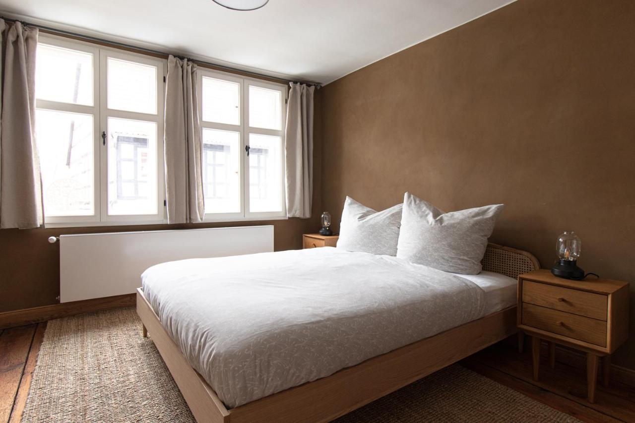 Ferienwohnung Lukas - Lehm erleben Tangermünde Exterior foto