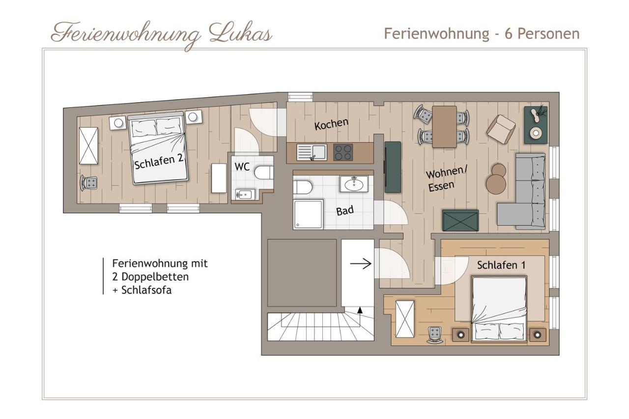 Ferienwohnung Lukas - Lehm erleben Tangermünde Exterior foto